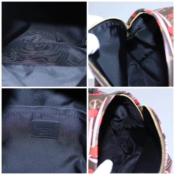 LOUIS VUITTON Monogram jungle Dot Palm Springs PM Backpack M41981 Auth 115982SV - Picture 15 of 16